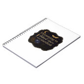 ホィムシゴスファンタジー神秘的な森のコピー ノートブック (左側)