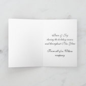 ホイおもしろいイ・ホリー・トナカイの喜びロゴ シーズンカード (内部)