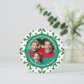 ホイおもしろいー・グリーンとホワイトで満たされた家族の写真 シーズンカード (スタンド正面)