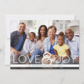 ホイはっきりしたー |ホリデーフォトカード シーズンカード (正面)