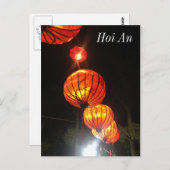 ホイアンのランタン ポストカード (正面/裏面)