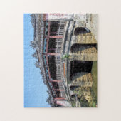 ホイアンの古い日本のカバー橋 – ベトナム ジグソーパズル (縦)