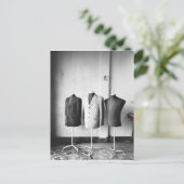 ホイアンベトナム、注文するために作られたスーツのジャケット! ポストカード (スタンド正面)