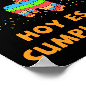 ホイエスミクンプレアノスピナタ誕生日シンコデマヨ ポスター (角)