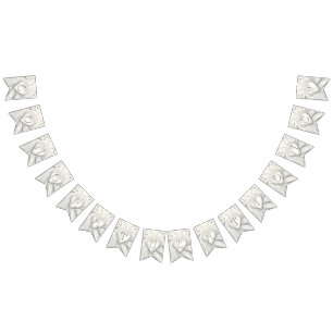 ホイエレガントトクリームハートバンティング国旗 バンティングフラッグ