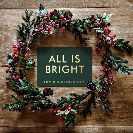 ホイエレガントフ非ホイモダントホイルのホリデーカード 箔シーズンカード