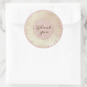 ホイエレガントルフェイクヒマワリデザイン ラウンドシール (バッグ)