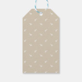 ホイエレガントー書道ガーランドリース家名 ギフトタグ (裏面)