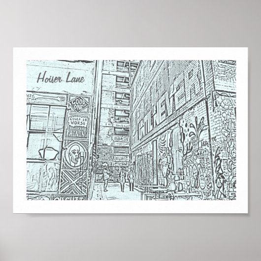 ホイザーレーン ポスター (正面)