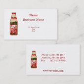 ホイシンソース広東料理 名刺 (正面/裏面)