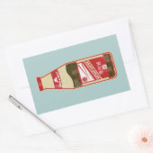 ホイシンソース広東料理 長方形シール (封筒)