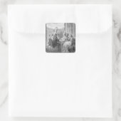 ホイストのパーティー1783年、ジャン・ダンブランが刻んだ(1) スクエアシール (バッグ)