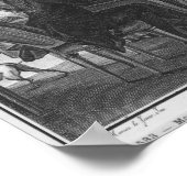 ホイストのパーティー、ジャン・ダンブラン1783によって刻まれた ポスター (角)