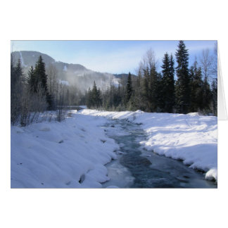 ホイスラーの村への活発な朝の歩行