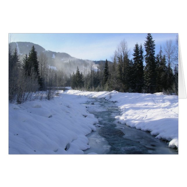 ホイスラーの村への活発な朝の歩行 (正面横)