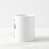 ホイッキングが大変なベーカリージョーク コーヒーマグカップ (中央)