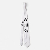 ホイッグ党員のバランスのタイ ネクタイ (裏面)