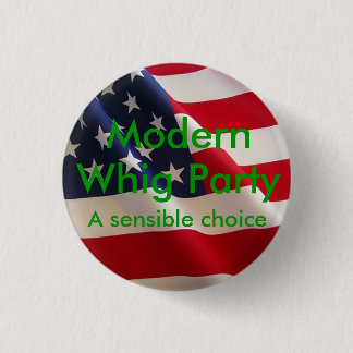ホイッグ党員ボタン 缶バッジ