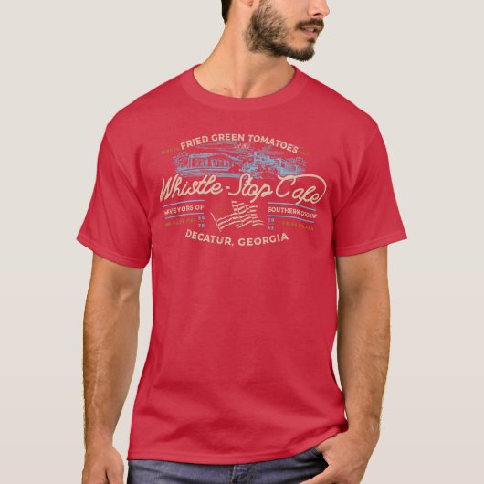 ホイッスルストップカフェ少年 Tシャツ (正面)