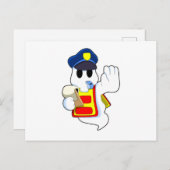 ホイッスル幽霊 ポストカード (正面/裏面)