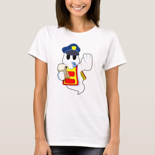 ホイッスル幽霊 Tシャツ (正面)
