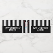 ホイッスル水瓶ラベル付きスポーツレフェリー ペットボトルラベル (シングルラベル)