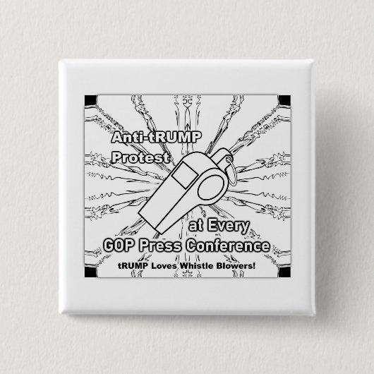 ホイッスル送風機 缶バッジ (正面)