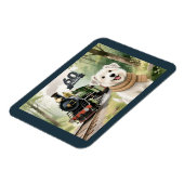 ホイッスル&ワグお祝いカード マグネット (左側)