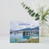 ホイットアー アラスカ ハーバー 早期回復 ポストカード (スタンド正面)