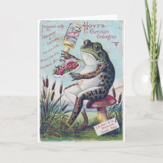 ホイットズドイツケルンフロッグ カード (正面)