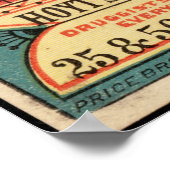 ホイットズニューフローラケルンヴィンテージプリント ポスター (角)