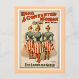 ホイットズ・ア・シンプン・ウーマンヴィンテージ・シアター・ポスター ポストカード