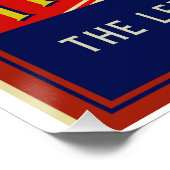 ホイットティアCAのレフィングウェルのカリフォルニアのレモン ポスター (コーナー)