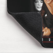 ホイットニーヒューストンレトロフォトコラージュ マウスパッド (コーナー)