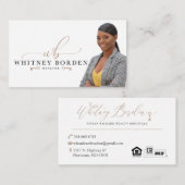 ホイットニーボルデン 名刺 (正面/裏面)