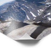 ホイットニー山サミット – ジョン・ミュアトレイル – シエラ フォトプリント            (角)