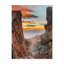 ホイットニー山トレイルでの日の出