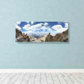 ホイットニー山遊歩道ヒッチコックとギターの湖2 キャンバスプリント (インサイチュ (ウッドフロア))