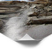 ホイットニー山遊歩道ヒッチコックとギターの湖2 フォトプリント            (角)