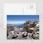 ホイットニー山頂 - ジョン・ミュア・トレイル ポストカード (正面/裏面)