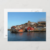 ホイットビーと古いライフボートハウス ポストカード (正面/裏面)