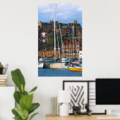 ホイットビーアビープリント ポスター (ホームオフィス)