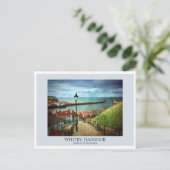 ホイットビーハーバー199ステップ ポストカード (スタンド正面)