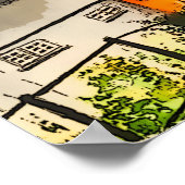 ホイットビー199ステップスオリジナルアート ポスター (角)