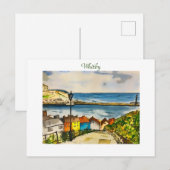 ホイットビー199ステップスオリジナルアート ポストカード (正面/裏面)