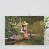 ホイットボーイ(ウィンスローホーマーによる) カード (スタンド正面)