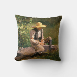 ホイットボーイ（ウィンスローホーマーによる） クッション