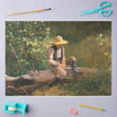 ホイットボーイ(ウィンスローホーマーによる) 薄葉紙 (クラフト)