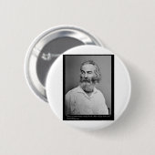 ホイットマンの人生の喜びの愛の引用文ギフトティースマグカップなど 缶バッジ (正面&裏面)