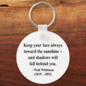 ホイットマン引用文7a キーホルダー (正面)